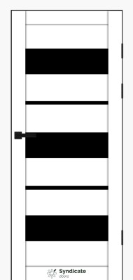 SD-PVC-101 Емалія бьянко скло BLK